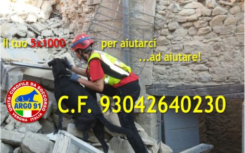 Dona il 5×1000 ad Argo91!