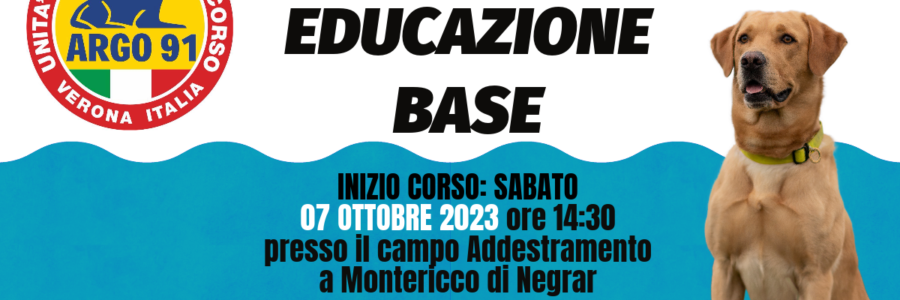 Corso Educazione di Base 2023